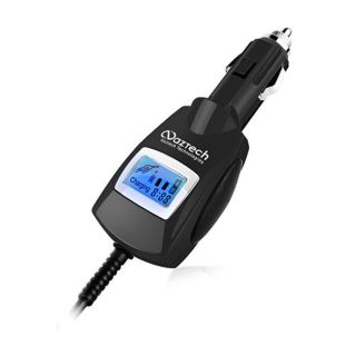 High Powered MicroUSB Car Charger with LCD Screen For ZTE Score