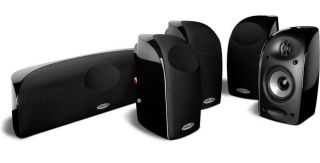 Polk Audio Speaker System Surround Sound Home Theater Stereo Bookshelf 