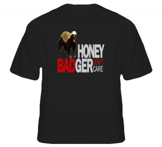 Honey Badger Dont Care Funny Humor Animal Web Video Hit T Shirt