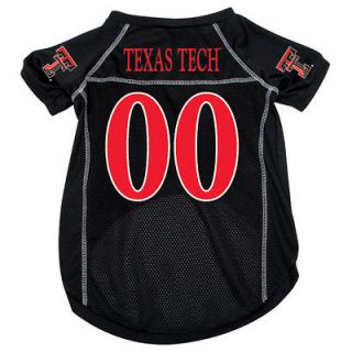 TEXAS TECH RED RAIDERS DOG PET JERSEY ALL SIZES