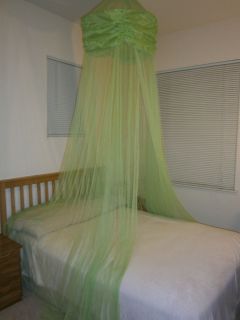 Round Hoop** Bed Canopy Mosquito Net for QUEEN, FULL, KING beds in 