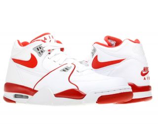 Nike Air Flight 89 White/Varsity Red Mens Basketball Shoes 306252 105