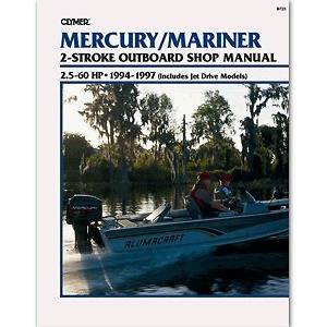   Repair Manual 2.5 60 HP Two Stroke Outboards & Jet Drive 1994 97