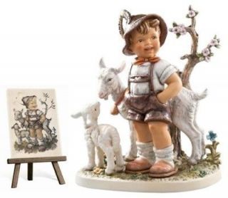 hummel little goat herder in Figurines