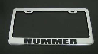 hummer superior metal license plate frame fits h3 hummer returns