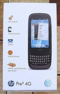 UNLOCKED HP PALM PRE 3 PRE3 4G SMARTPHONE 16GB QWERTY KEYBOARD BRAND 