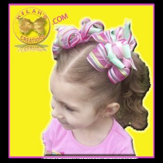 HOW TO MAKE CUSTOM BOUTIQUE HAIR BOW AND HEADBAND INSTRUCTIONS