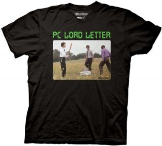 NEW ~Office Space~ PC Load Letter Printer Destruction~ Adult Shirt 
