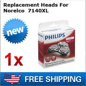Replacement Heads for Norelco 7140XL Shaver 1 Pack