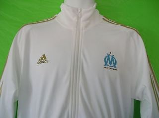 Adidas OLYMPIC MARSEILLE CORE Track shirt sweat jersey Soccer Jacket 