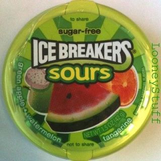 ICE BREAKERS SOURS FRUITS APPLE WATERMELON ETC 16 Packs