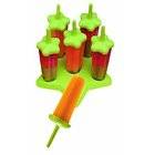 Tovolo Ice Pop Icepop Popsicle Makers Molds Set of 6
