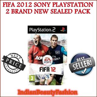 FIFA 12 2012 Sony PlayStation 2 PS2 Brand New Seal Pack  