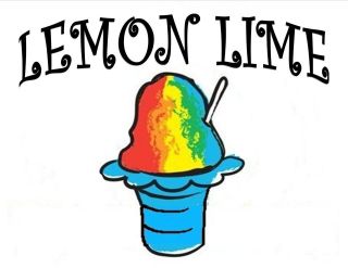 LEMON LIME SYRUP MIX Snow CONE/SHAVED ICE Flavor PINT