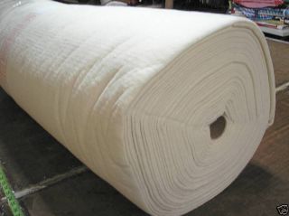 Soft & Elegant   80/20% Cotton/Polyest​er Quilt Batting   120 wide 