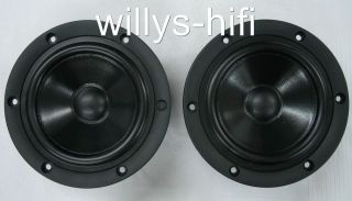 KEF Cresta 2 & 3 Replacement Bass Speakers NEW PRICED PER PAIR