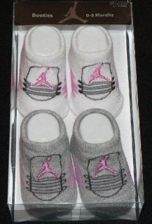 Nike Air Jordan Baby Booties 0   6 months Retro 5 pink