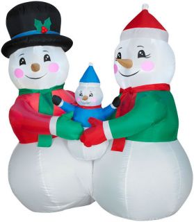   Family Airblown Christmas Xmas Yard Decoration Inflatable NEW