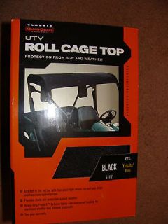 Classic Acc, 78117 Black Roll Cage Cover for Yamaha Rhino freeship 2 