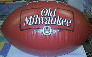 Old Milwaukee Inflatable Mega Football Hangable Sign
