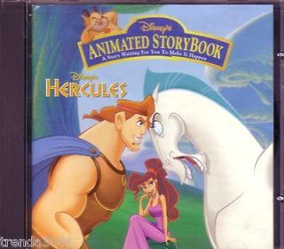  Animated Storybook Hercules CD Rom WIndows Macintosh Classic Great