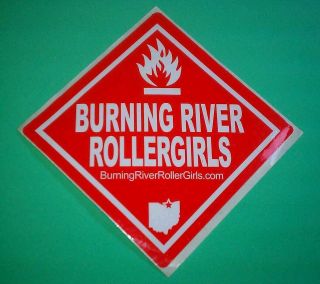BURNING RIVER ROLLERGIRLS TEXAS FIRE STAR Amp GUITAR CASE VERY RARE 