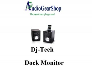   Tech Dock Monitor XS 40W Studio Monitor for iPod (iPod not included