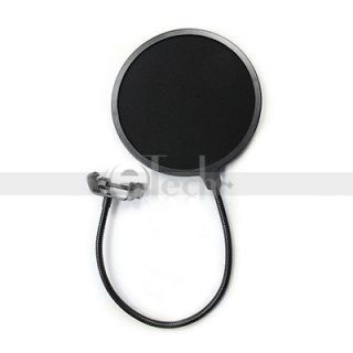 New Studio Microphone Mic Wind Screen Pop Filter Mask Shied with 