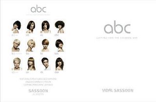 ABC CUTTING HAIR THE VIDAL SASSOON WAY EDUCATION 3 DVD. Step by Step 