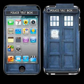 New Doctor Who Tardis Skin Vinyl Sticker for iPod Touch 4th Gen