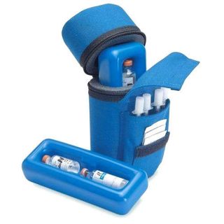  Protectall, Case for Diabetic Supplies w/Insulin Cooler Compartment