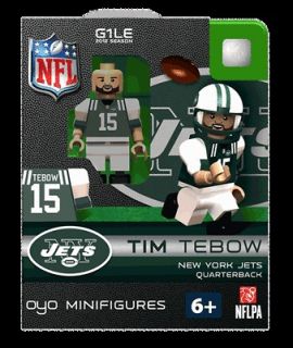 Newly listed New York Jets Tim Tebow OYO Football MiniFigure Lego 