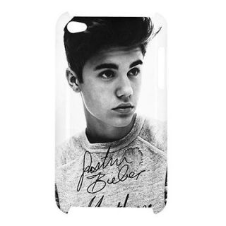   Bieber Believe Autograph Signature iPod Touch 4G Hard Shell Case JBA37