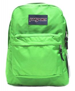 Jansport Superbreak Super Break Hedge Green Backpack School Bag 