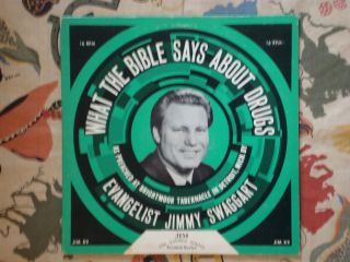 Jimmy Swaggart Presents What The Bible Says About Drugs, Vintage Vinyl 