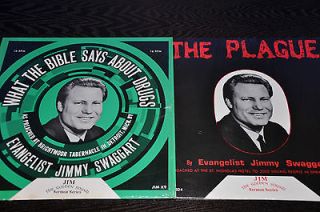 Jimmy Swaggart vintage record set on drugs, the Bible & the plague
