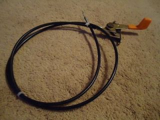 JOHN DEERE THROTTLE CONTROL AND CABLE FOR GX 85 SX 85 Part # AM126528