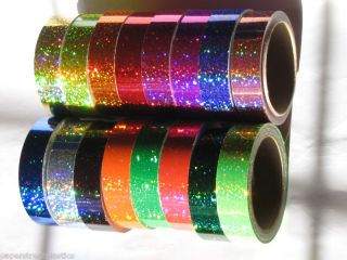 Glittering Sparkle Tape, Choose your Colors and Sizes
