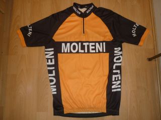 MOLTENI RETRO CYCLING TEAM BIKE JERSEY   MADE IN ITALY