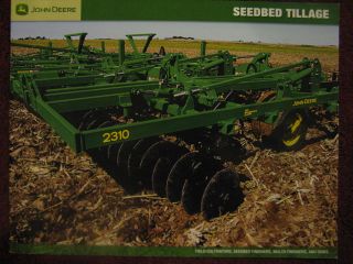 John Deere 2210 Field Cultivator 200 Seedbed 2310 Mulch Finisher 637 