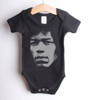 JIMI HENDRIX MUSIC BABY GROW VEST GUITAR LEGEND NEW CLOTHES GIFT W18
