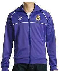 RARE~Adidas REAL MADRID spain Track jersey jacket football soccer 