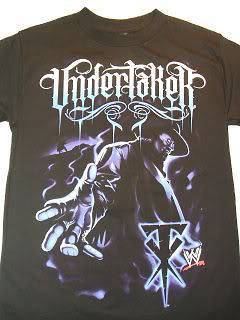 Vintage Undertaker DEADMAN Hand WWE Wrestling T shirt