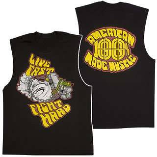 JOHN CENA Live Fast WWE Sleeveless Muscle Tank Top T shirt New