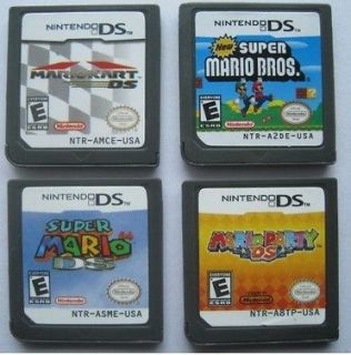 Mario Kart + Super Mario Bros + Mario Party + Mario 64 DS Game for DSi 