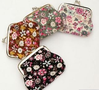   Cloth Korean cute chain clasp purse hand bag and jewelry package 1PCS
