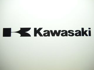 kawasaki vinyl decal window or bumper sticker