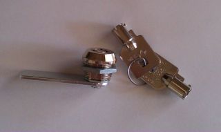 Kennedy ToolBox Lock Tubular Cylinder with 2 Keys Set (Long Cam) Tool 