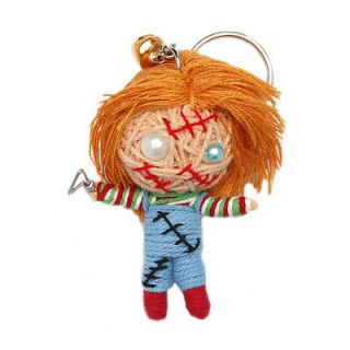   Chucky Childs Play Doll Lucky Voodoo String Doll Keychain Ornament