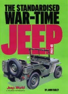 Standardised Wartime Jeep book 1942 45 Willys MB Ford GPW US Army 